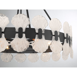 Bancroft 6-Light Chandelier in Matte Black