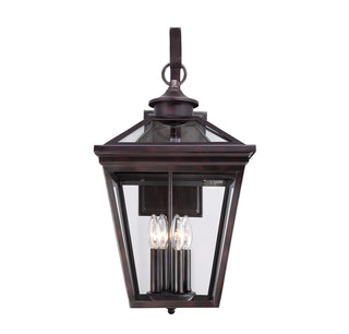 Ellijay 4-Light Outdoor Wall Lantern in English Bronze