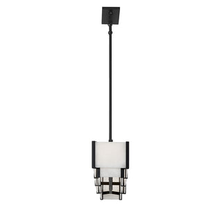 Orleans 5-Light Linear Chandelier in Black Cashmere