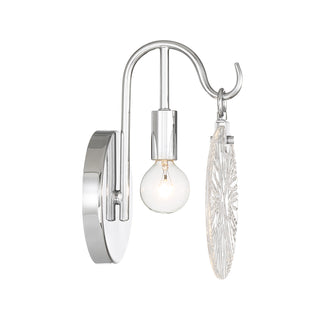 Addison 1-Light Wall Sconce in Polished Chrome
