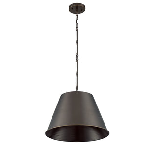 Alden 1-Light Pendant in Old Bronze