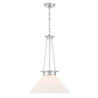 Myers 1-Light Pendant in Polished Nickel