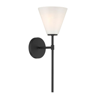 Blair 1-Light Wall Sconce in Matte Black