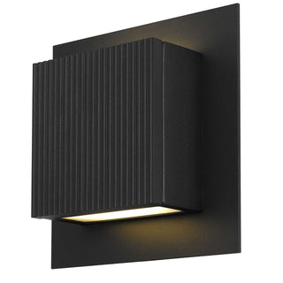 Miami Wall Sconce  Sand Black