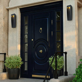 Taper Wall Sconce  Sand Black