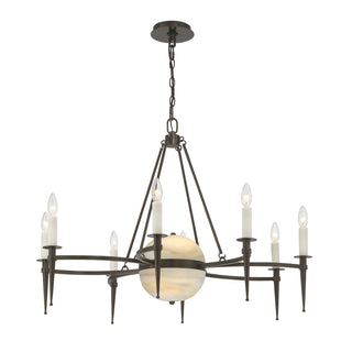 Sanger 10-Light Chandelier in Mediterranean Bronze by Dann Foley