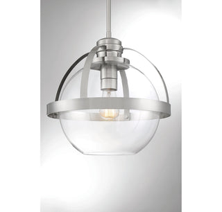 Pendleton 1-Light Pendant in Satin Nickel