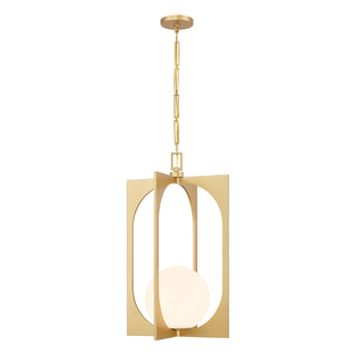 Harding 1-Light Pendant in Spun Gold