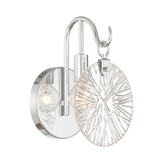 Addison 1-Light Wall Sconce in Polished Chrome