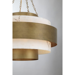 Davenport 8-Light Pendant in Antique Patina