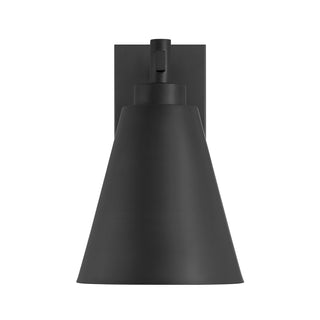 Ryder 1-Light Outdoor Wall Lantern in Matte Black