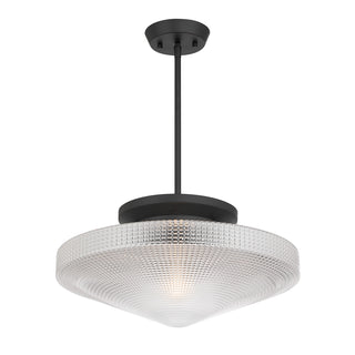 Norwich 1-Light Convertible in Matte Black