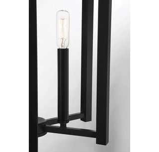 Benson 5-Light Pendant in Matte Black