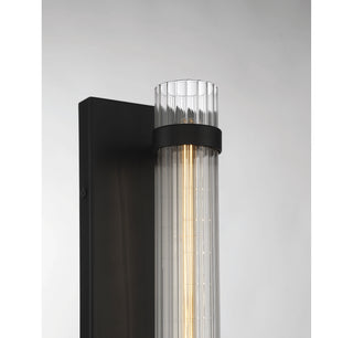 Willmar 1-Light Wall Sconce in Matte Black