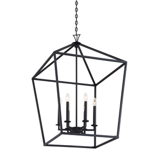 Townsend 6-Light Pendant in Matte Black