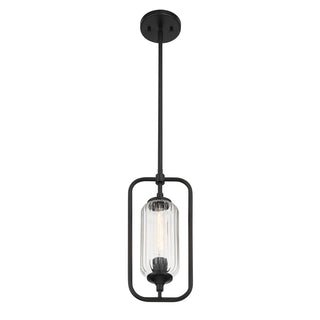 Holton 1-Light Mini-Pendant in Matte Black