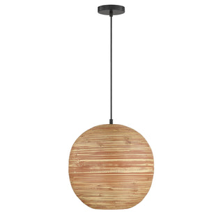 Pharr 1-Light Pendant in Matte Black