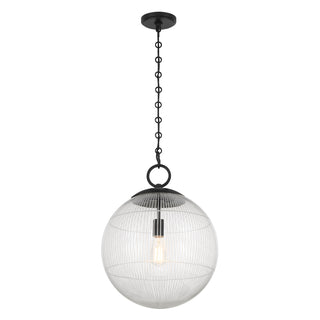 Cabot 1-Light Pendant in Matte Black