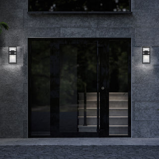 Mars Wall Sconce  Sand Black