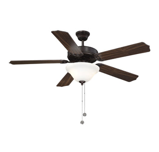 52" 2-Light Ceiling Fan in Oil Rubbed Bronze