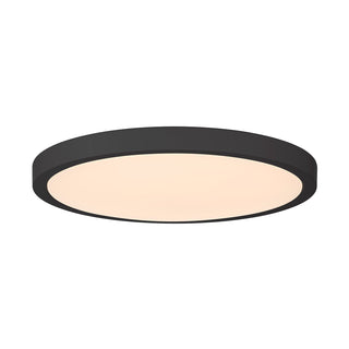 15" LED Flush Mount in Black