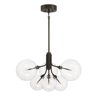 6-Light Chandelier in Oil Rubbed Bronze