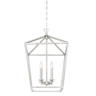 Townsend 4-Light Pendant in Satin Nickel