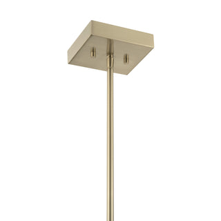 Leland 8-Light Chandelier in Noble Brass by Dann Foley