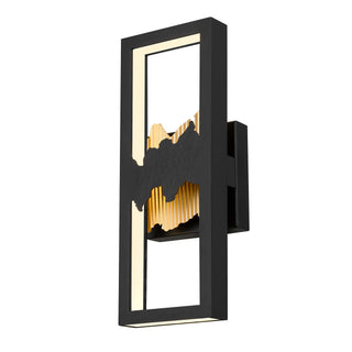 Sunrize Wall Sconce  Sand Black