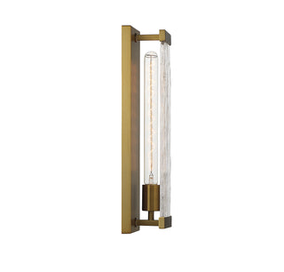 Alberta 1-Light Wall Sconce in Warm Brass