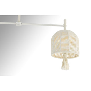 Lunara 6-Light Chandelier in Cotton by Breegan Jane