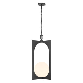 Harding 1-Light Pendant in Matte Black
