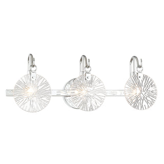 Addison 3-Light Bathroom Vanity Light in Polished Chrome