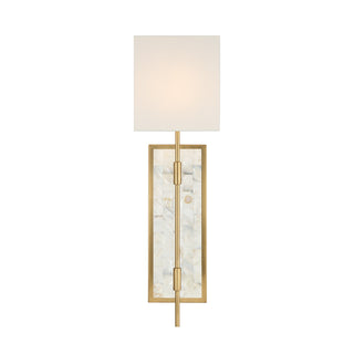 Eastover 1-Light Wall Sconce in Warm Brass