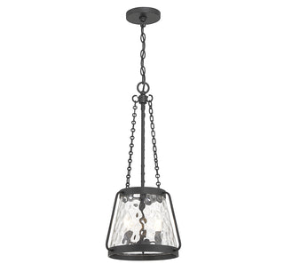 Crawford 3-Light Pendant in Matte Black