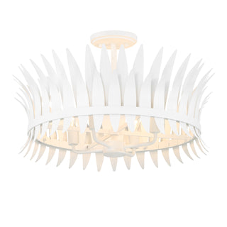 Ensley 4-Light Ceiling Light in Bisque White