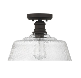 1-Light Ceiling Light in Oil Rubbed Bronze