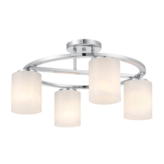Herron 4-Light Ceiling Light in Chrome