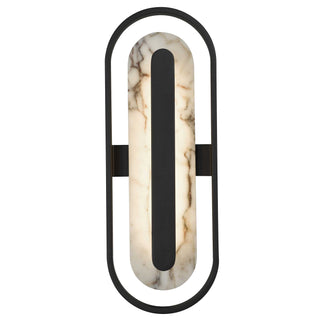 Roundabout Wall Sconce  Painted Antique Brass