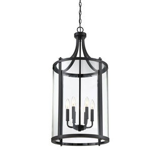 Penrose 6-Light Pendant in Black