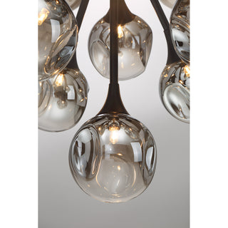 Matisse 18-Light Chandelier in Matte Black