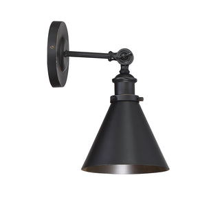 Glenn 1-Light Adjustable Wall Sconce in Classic Bronze