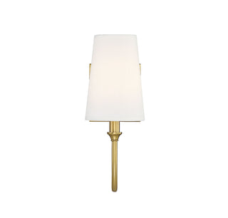 Cameron 1-Light Wall Sconce in Warm Brass