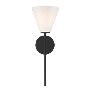 Blair 1-Light Wall Sconce in Matte Black