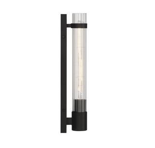 Willmar 1-Light Wall Sconce in Matte Black