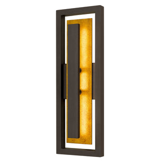 Panels Wall Sconce  Dark Bronze