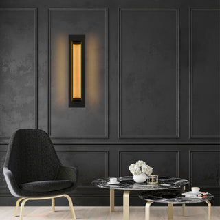 Layer Wall Sconce  Sand Black