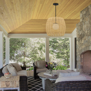 Aruba Pendant  Sand Black