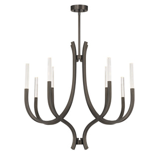 Bradford 8-Light Chandelier in Mediterranean Bronze