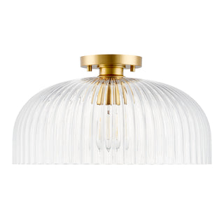 1-Light Ceiling Light in Natural Brass